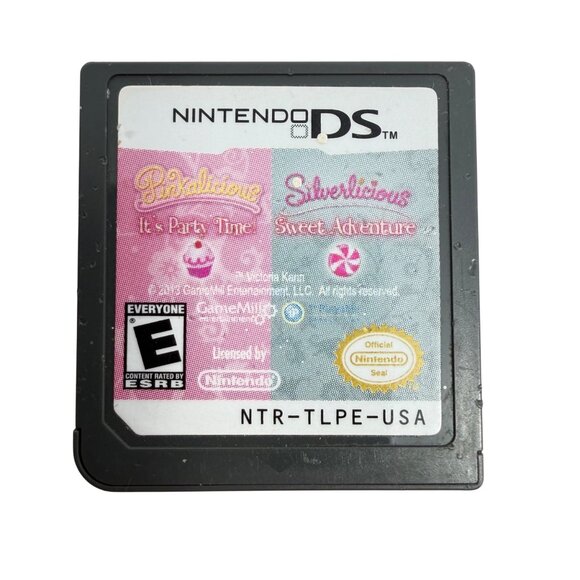 Nintendo Other - Nintendo DS - Pinkalicious/Silverlicious Its Party Time/Sweet Adv - Tested/Works